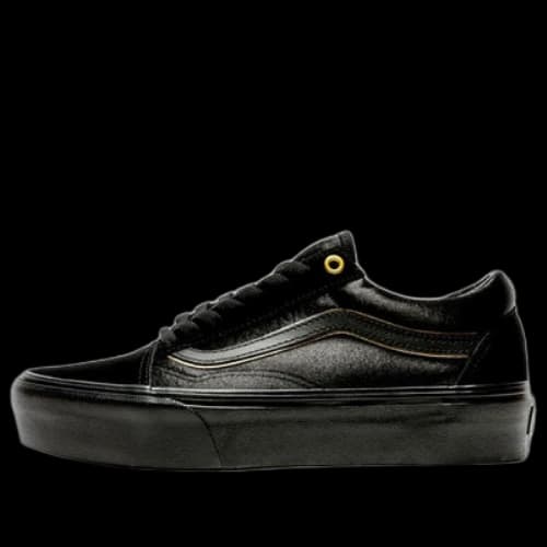 Vans Old Skool Platform 'Black Gold'