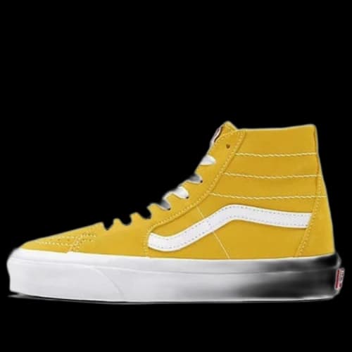Vans Customs Suede Sk8-hi Yellow