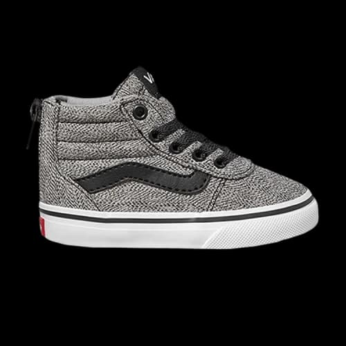 Vans Ward High Zip Toddler 'Static Heather - Grey'