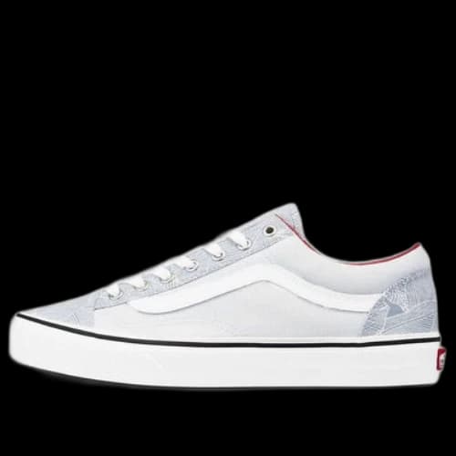 Vans Mismatch Style 36 Mix and Match Stripes Floral 'White Yellow'