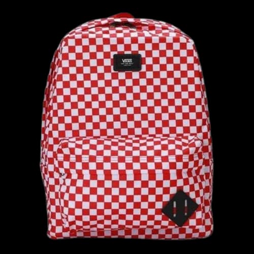Vans Old Skool Checkerboard Backpack 'Red White'