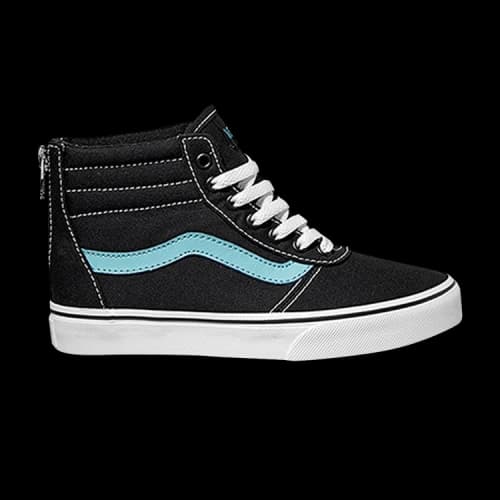 Vans Maddie High Zip Kids 'Black Blue Radiance'