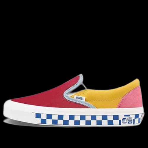 Vans Classic Slip-On 98 'Red Yellow Blue'