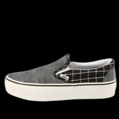 Vans slip-on Skate shoes Checkered 'Grey Black'