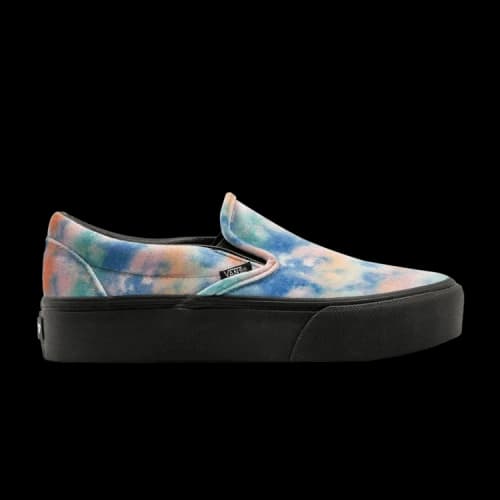 Vans Classic Slip-On Platform 'Velvet Tie-Dye'