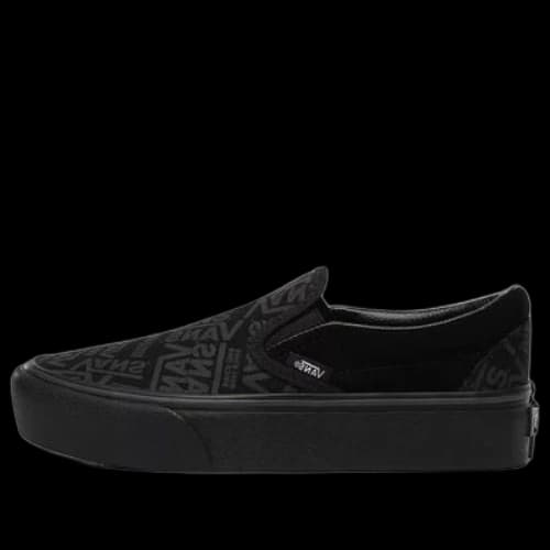 Vans 66 Classic Slip-On Platform Black
