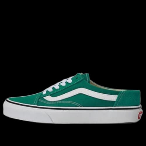 Vans Old Skool Mule Retro Low Tops Casual Skateboarding Shoes Unisex Green