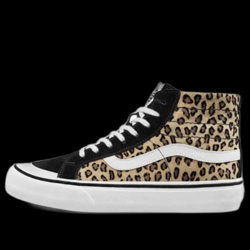 Vans SK8-Hi 138 Decon SF 'Black White Leopard'