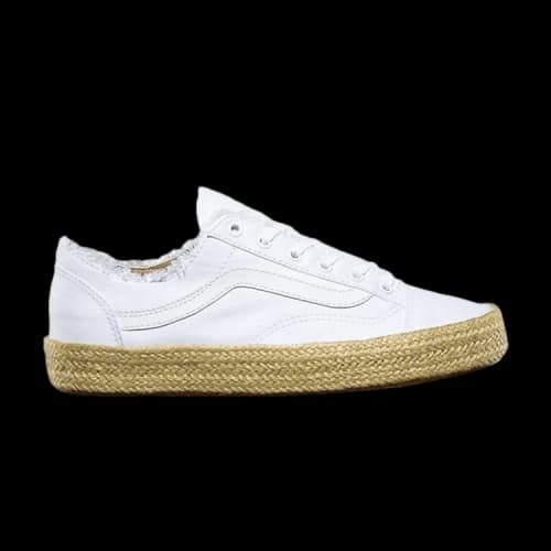 Vans Style 36 Decon Espadrille 'Frayed - White'