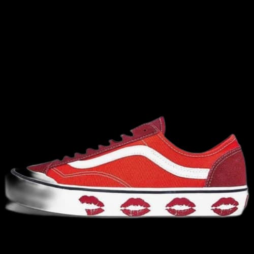 Vans Style 36 Decon Sf Lip Print 'Red White'