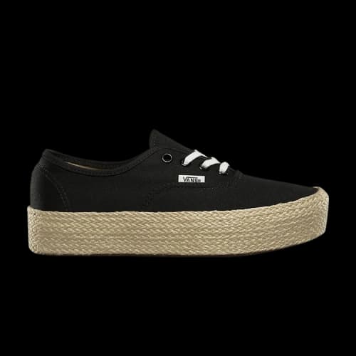 Vans Authentic Platform Espadrille 'Black'