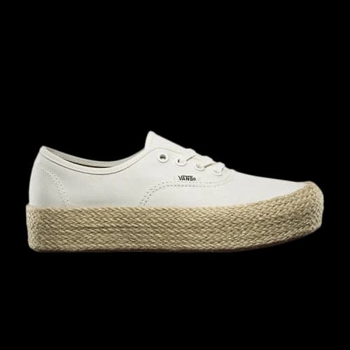 Vans Authentic Platform Espadrille 'Marshmallow'