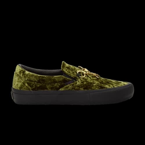 Vans Needles x Slip-On 'Green Velvet'