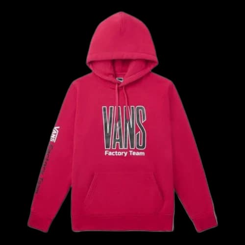 Vans Classic Logo Fleece Lined Couple Style Red