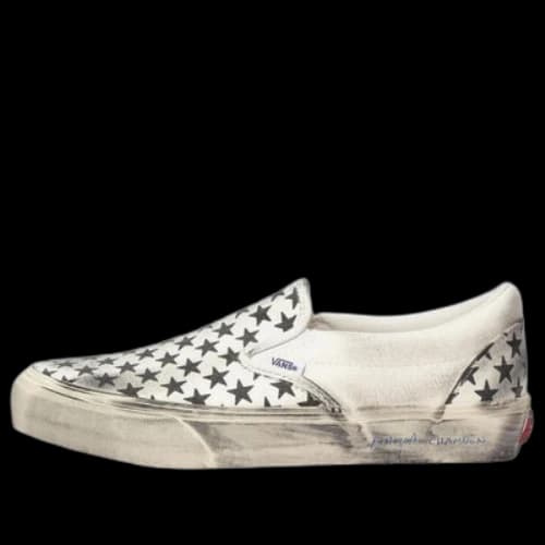 Vans Bianca Chandn x Classic Slip-On VLT LX 'Stressed Black'