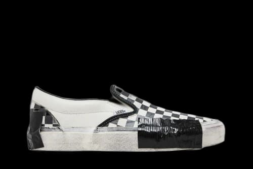 Vans Classic Slip-On VLT LX Lux Duct Tape Checkerboard