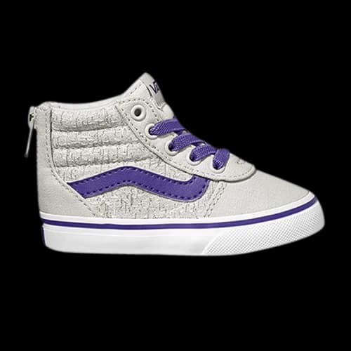 Vans Ward High Zip Z Toddler 'Menswear - Antartica Heliotrope'
