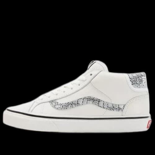 Vans Mid Skool 37 Mgrey 'White Black'
