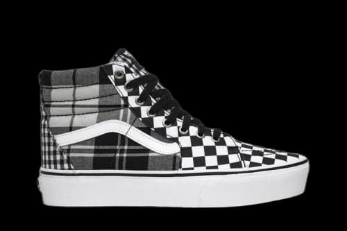 Vans Sk8-Hi Platform 'Plaid Checkerboard'
