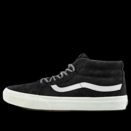 Vans Sk8-mid Reissue Ghillie Mte Shoes Black/White