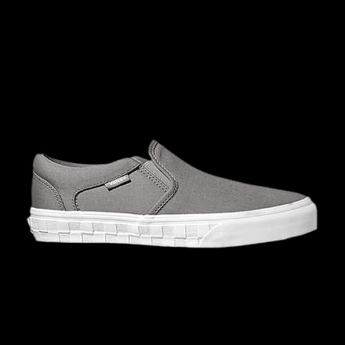 Vans Asher Deluxe 'Checker Emboss Tape - Frost Grey' (Women's)