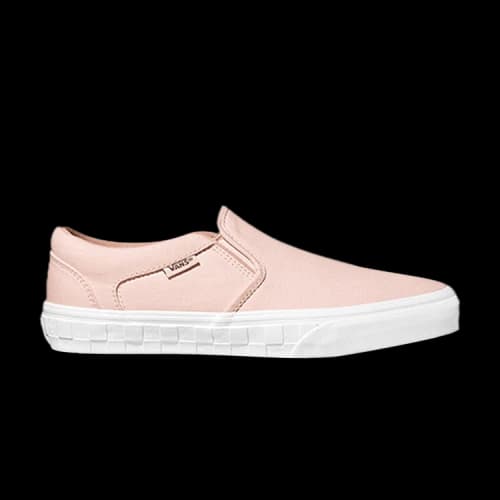 Vans Asher Deluxe 'Checker Emboss Tape - Heavenly Pink' (Women's)