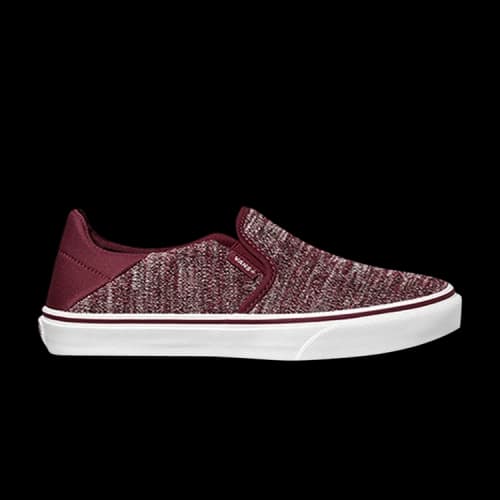 Vans Asher Flex 'Knit Burgundy' (Women's)