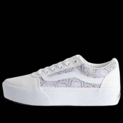 Vans Ward Plataform Low-Top Sneakers White