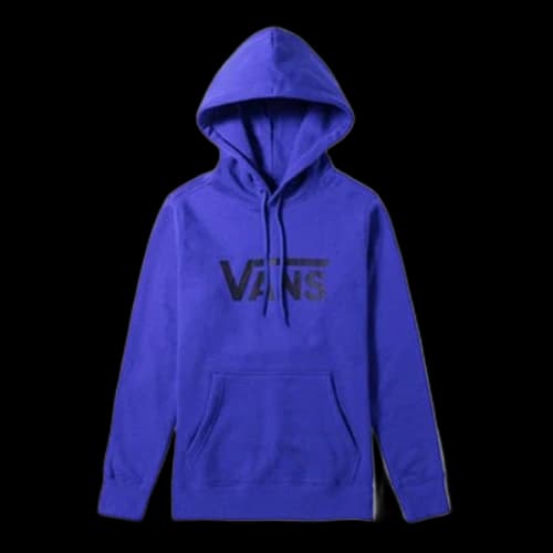 Vans Classic Logo Fleece Lined Pullover Couple Style Blue