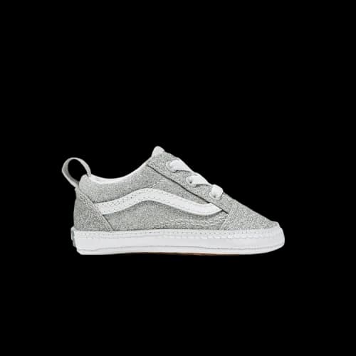 Vans Old Skool Crib 'Silver Glitter'