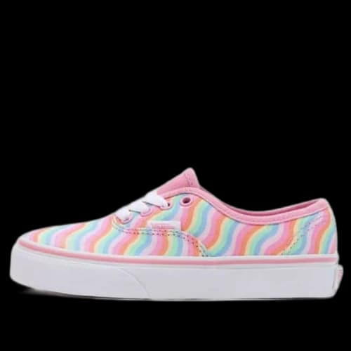 Vans Authentic Wavy Rainbow 'Pink Blue Yellow'