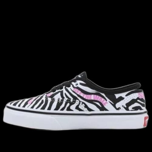 (PS) Vans Zebra Daze Authentic Shoes 'White Black Pink'