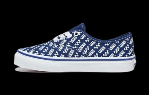 Vans Logo Repeat Authentic Kids Blue