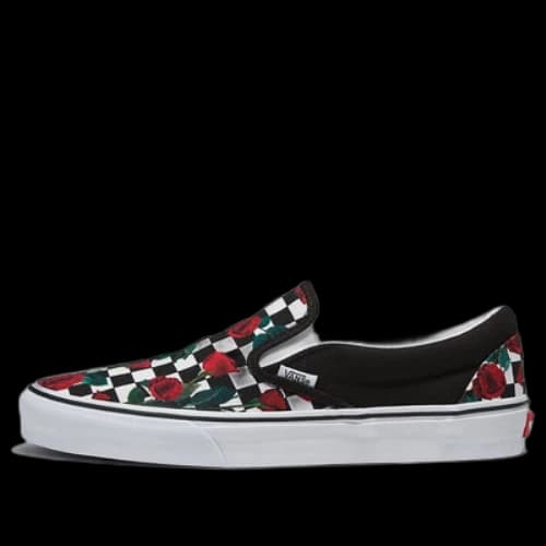 Vans Aura Checkerboard Customs 'Roses'