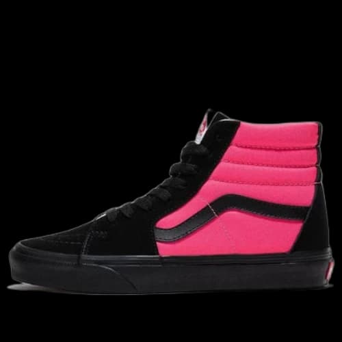 Vans SK8 HI CUSTOMS NEON 'Pink Black'