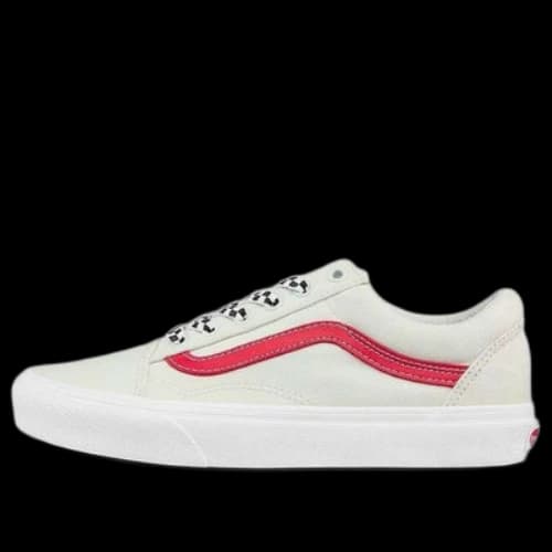 Vans Old Skool White/Red