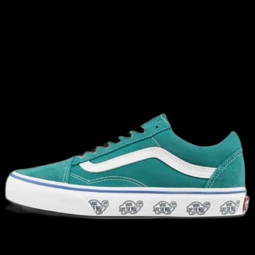 Vans Sidewall Print Old Skool Blue