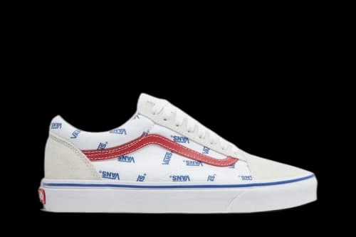 Vans Old Skool 'All Over Logo - White'