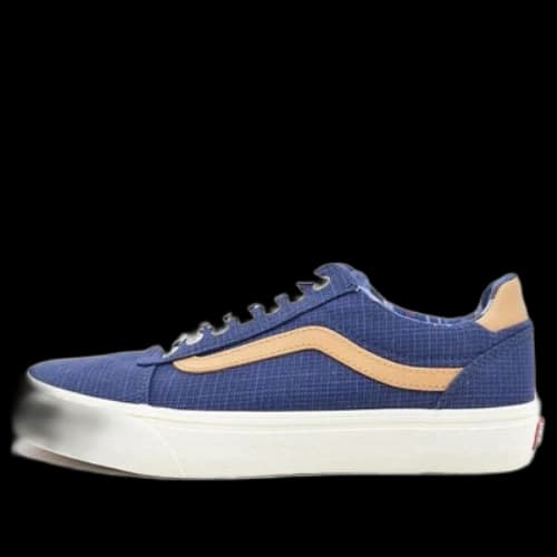 Vans Ward Delux Low-Top Sneakers Blue/Yellow