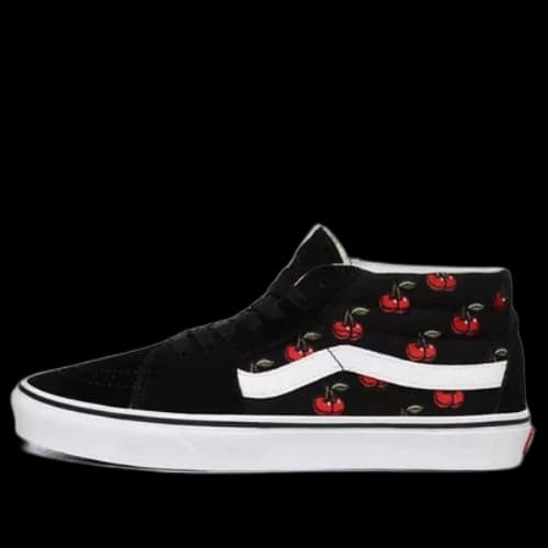 Vans Cherries Sk8-Mid Shoes Black