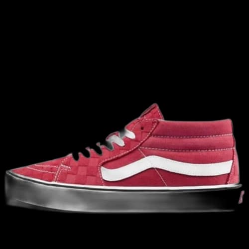 Vans Sk8-Mid Mid-Top skate shoes Unisex Red