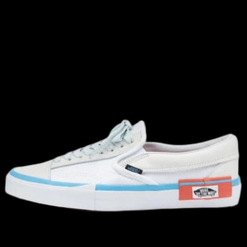 Vans Slip-On Cap Checrd White