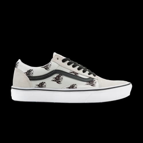 Vans Sixty Sixers x ComfyCush Old Skool 'Skull Print - White'