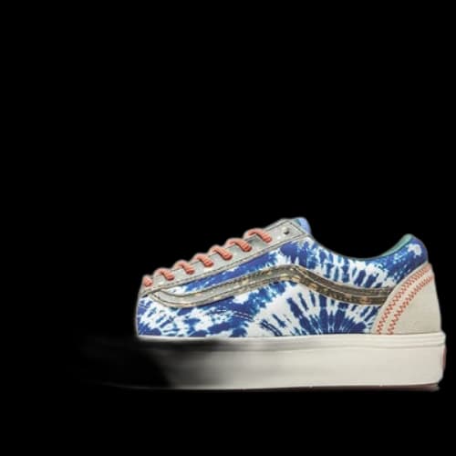 Vans Comfycush Old Skool Tie-dye 'Blue White'