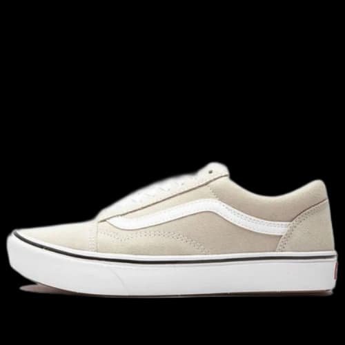 Vans Suede Comfycush Old Skool Oatmeal Cream White
