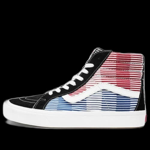 Vans Comfycush SK8-Hi Reissue 'Black Red Blue'