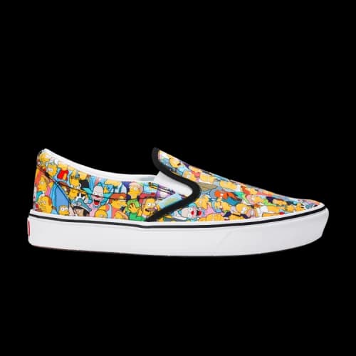 Vans Comfycush Slip-On The Simpsons Collage
