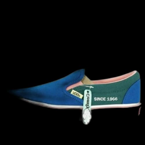 Vans ComfyCush Slip-On Casual Skateboarding Shoes Unisex Blue
