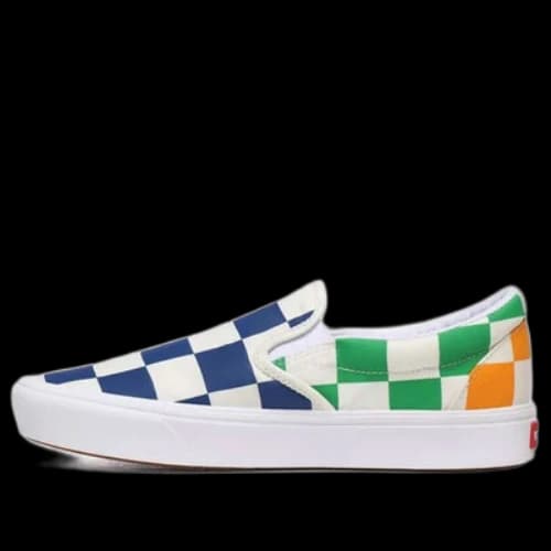 Vans Half Big Checker Comfycush Slip-On 'Red Blue'