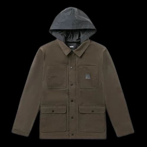 Vans Cargo Casual Hooded Jacket Brown